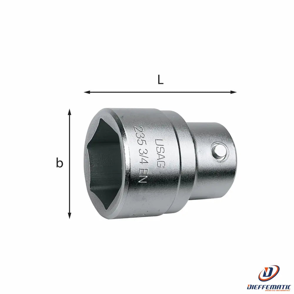 Chiave A Bussola Esagonale USAG Con Impugnatura Logic: Modello 299002, Presa Fissa