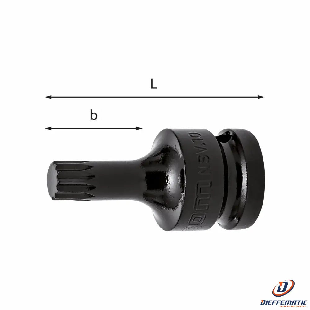 Serie Di Bussole 12,5 Mm (1/2") Poligonale Interno (per XZN) M14 - M18 6pz - Foto 2