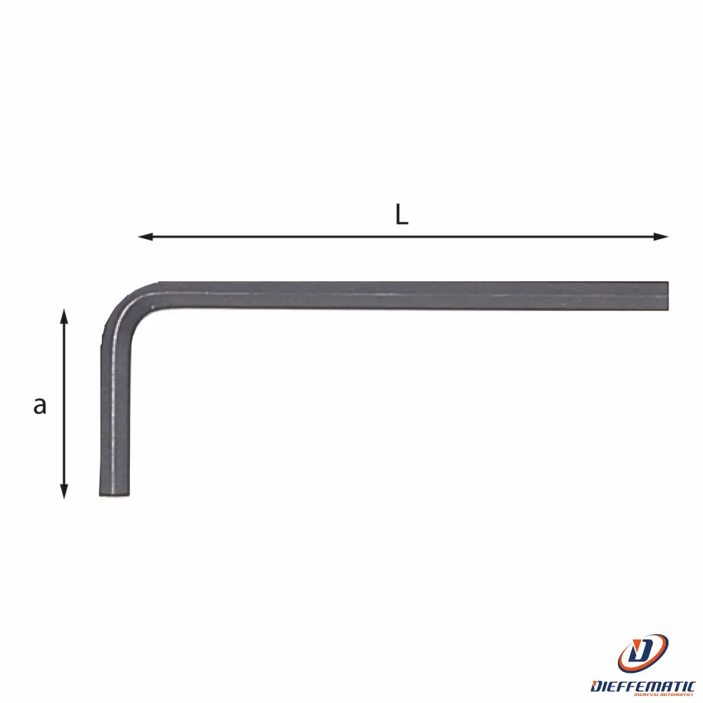 Chiave Maschio Esagonale Beta 9mm - Cromata, Alta Resistenza Alla Corrosione. Per Serraggi Precisi