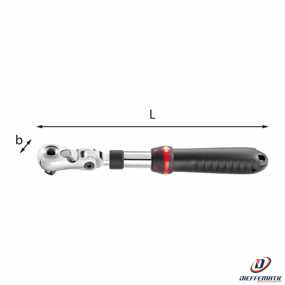 Kamasa 56093 – Cricchetto 1/2 Di Pollice Completamente Lucidato – Utensile Fai Da Te Per Officina E Casa - 5