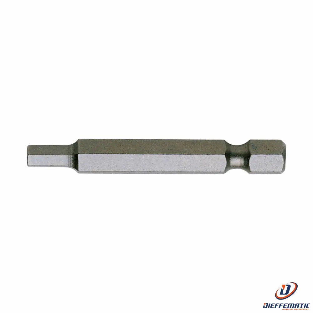 Inserto Esagonale Per Viti A Svaso KS Tools 7/64″ 25mm – Attacco DIN 3126 C6,3, Nichelato, Per Uso Manuale E Avvitatore