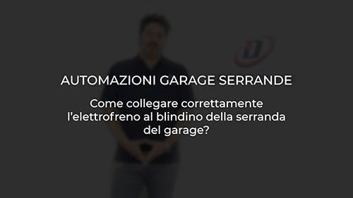 Come collegare correttamente l’elettrofreno al blindino
