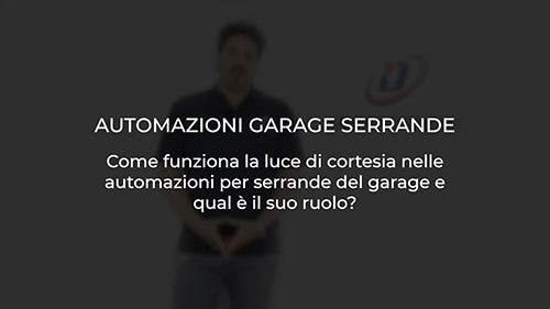 Come funziona la luce di cortesia nelle automazioni