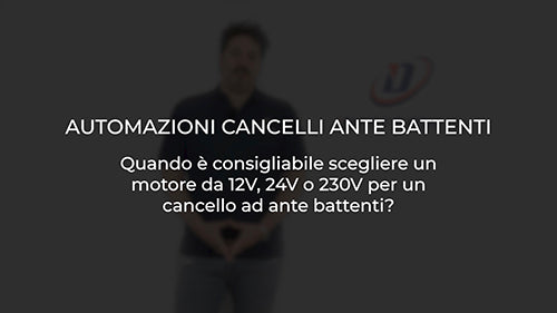 Quando è consigliabile scegliere un motore da 12V 24V