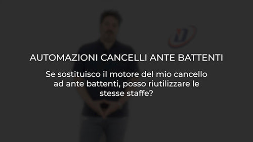 Se sostituisco il motore del mio cancello ad ante battenti