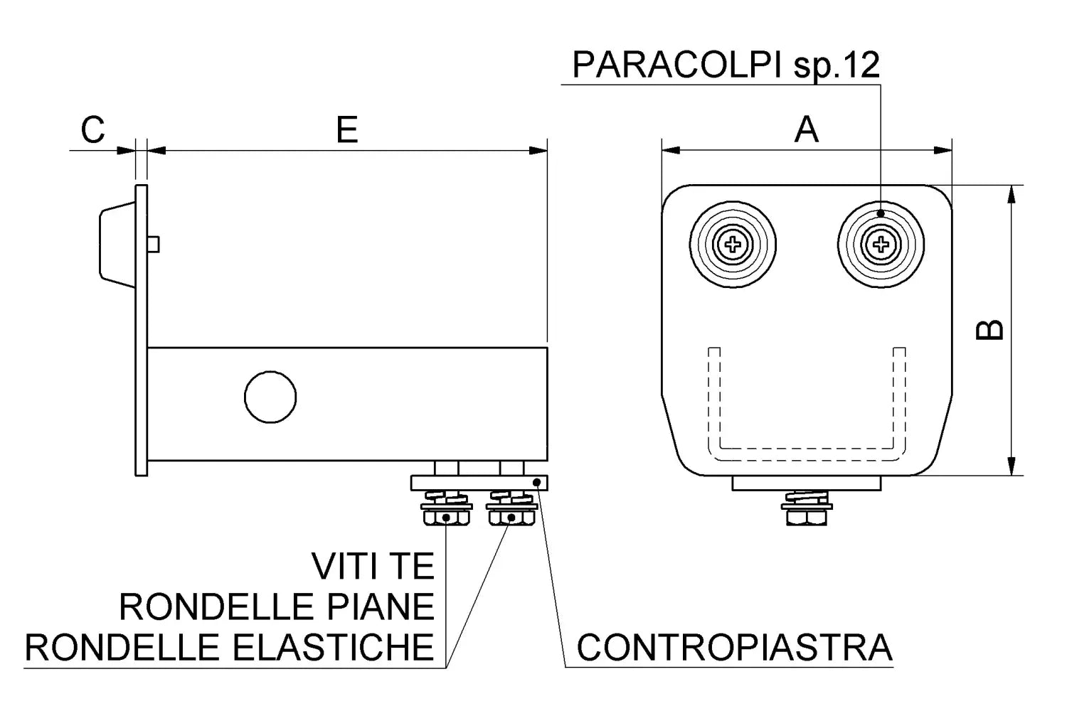 Terminale D’estremità Zincato 396r.p