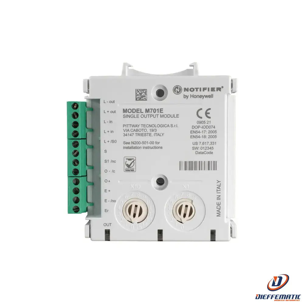 1 notifier input module m710e surveillance security original warranty