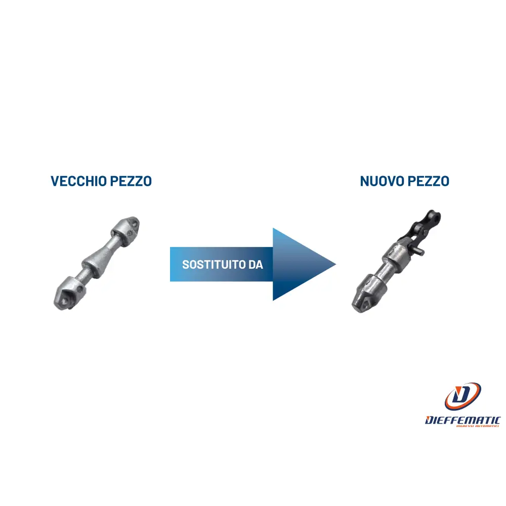 114023/Cd Giunto Catena Doppio Sblocco Utile Uniko Ricambio