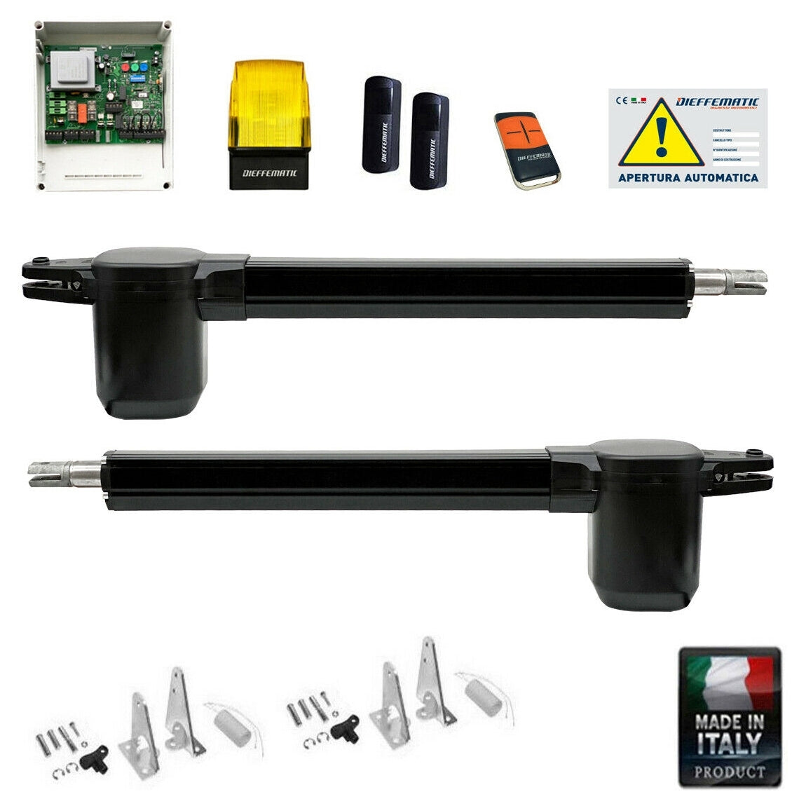 WHE BHE 400 SET FOR CANCELLO 2 Two ATS Automatic Automatic Arms 230V 220V