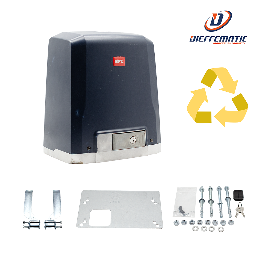 Motore 230V Cancelli Scorrevoli 600 Kg Bft Deimos Ac A600 P925230 00002 Usato Garantito 43