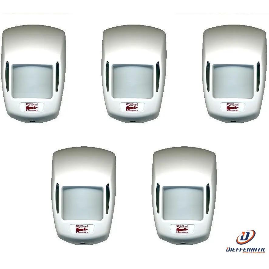 5 Doppia Tecnologia Grandangolo 15 Mt 12 V Securvera