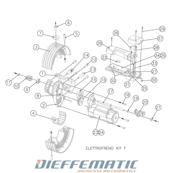 Kit Assieme Carter Per Unititan Hr Acm 31140033 Ex 31140029