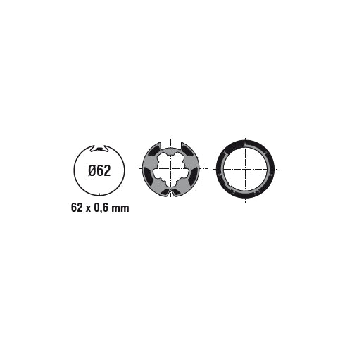 Adattatori Per Tubo Avvolgitore Deprat - F2000 5pz Per