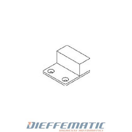 Spt-set Pattino A Terra Large Per Ante Con Profili Alluminio