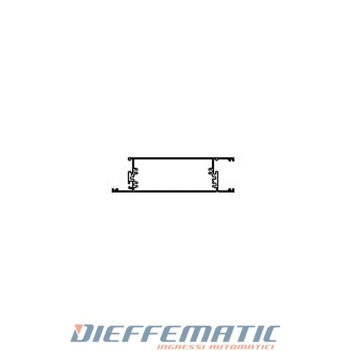 Zoccolo 160mm L=6500 Per Porte Automatiche Aprimatic