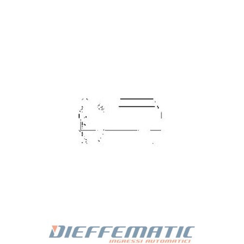 Tubo Ottagonale Diametro 70 L=3mt Per Motori Tubolari