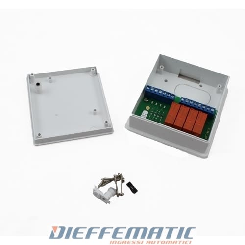 Modulo 4 Contatti Liberi A 12vdc Na Da 8a 230 Vac Bentel