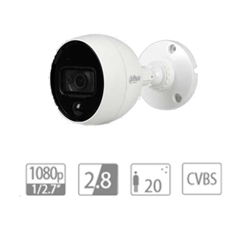 Tlc 1080p Fissa 2.8mm 12v Dahua Hac-me1200b-pir
