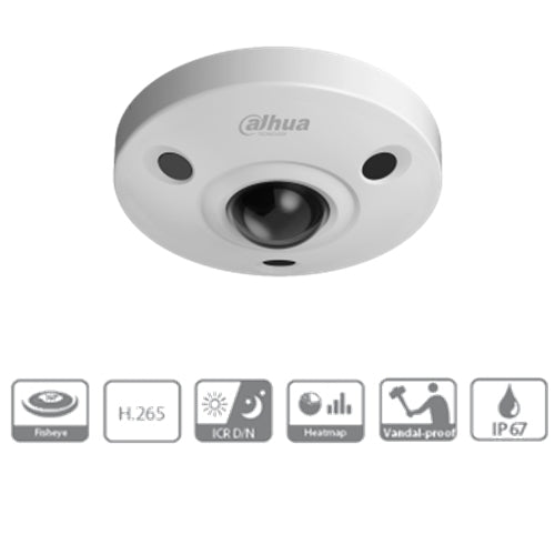 Telecamera Dome Ip Dahua, 6mp Ottica Fissa 1,55mm Dahua