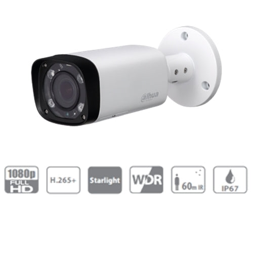 Telecamera Ip Bullet 2mpx Dahua Ipc-hfw2231r-zs-ire6