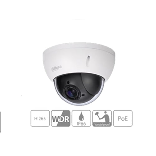 Speed Dome 4mp 4x H265 Ip66 Wdr Con Ivs Dahua Sd22404t-gn