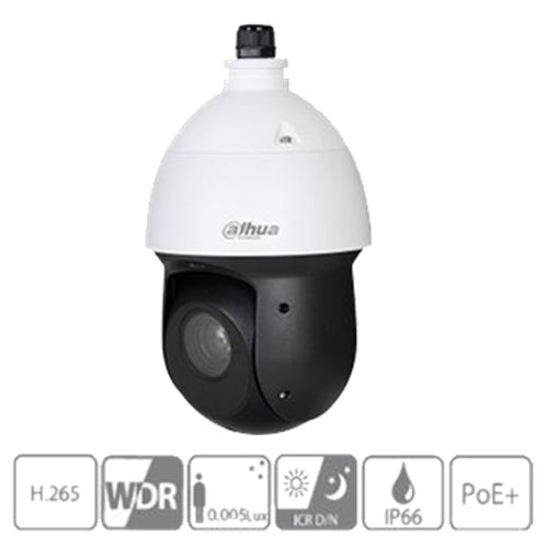Speed Dome Ip 2mp 12x H265 Ir 100m Ip66 Dahua Sd49212t-hn