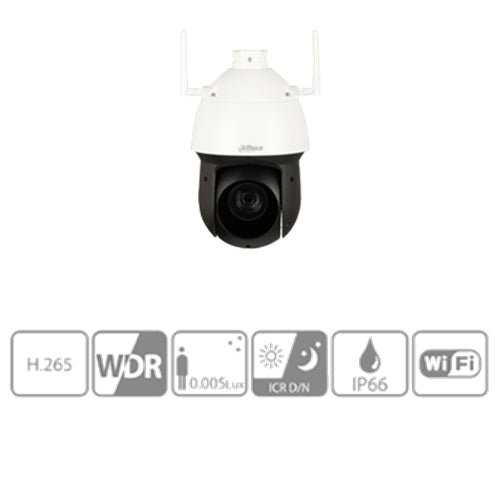 Dome 2mp Zoom 25x 12v Poe Icr Wdr Dahua Sd49225t-hn-w