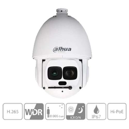 Speed Dome Ip 2mp 45x H265 Ir 500m Ip67 Autotracking Dahua