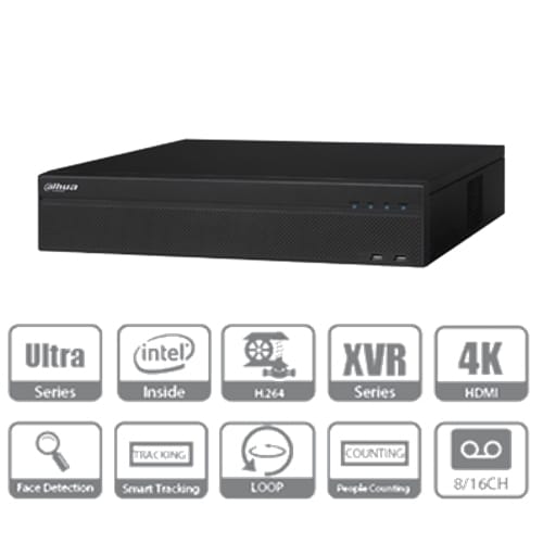 Videoregistratore Xvr Ibrido Dahua Xvr8816s