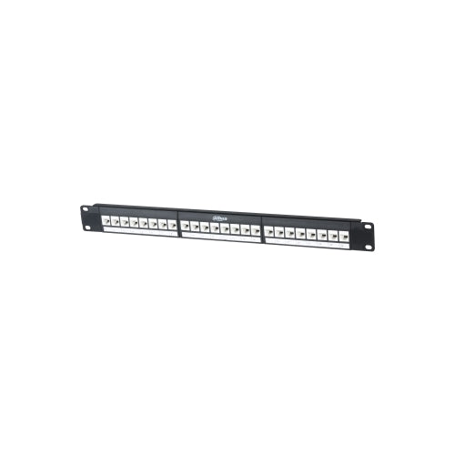 Patch Panel 24 Porte Keystone Jack Standard Cat6 Altezza 1u