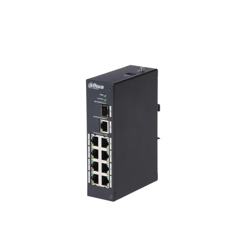 Switch Din Poe Dahua Pfs3110-8p-96 Videosorveglianza