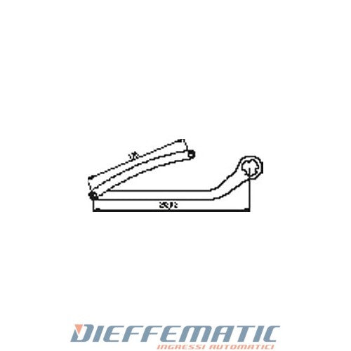 Coppia Bracci Alternativi Nd3 Per N1d Marrone Ral 8017