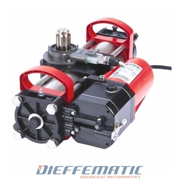 Attuatore 24v Interrato S800h Sbw 180° Per Ante Battente