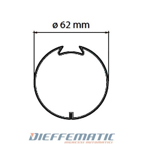 Adattatore Per Tubo Deprat 62 / Welser 63 Per Tm45