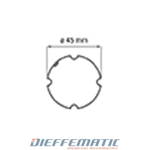 Adattatore Per Tubo Zf 45 Per Motore Tubolare Tm35