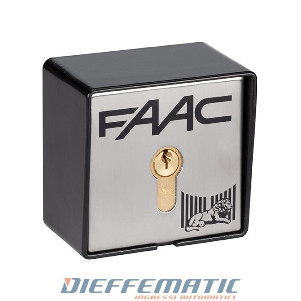 Pulsante A Chiave Da Parete T21 Ef Faac 401016 Sistema