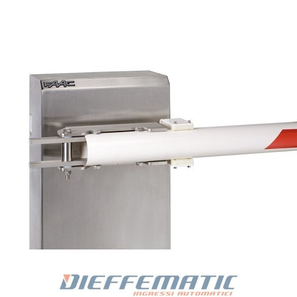 Tasca Di Fissaggio Per Asta Tonda Inox Per Barriera 24v