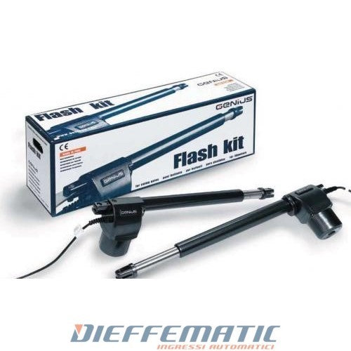 Kit Per Cancelli A Due Ante Battenti G-flash Kit 433 Mhz Rc