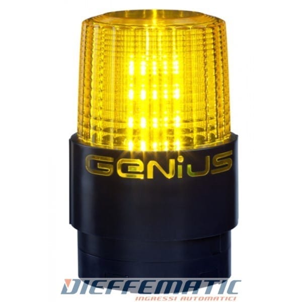 Lampeggiatore Guard Led 230vac Genius 6100315 Made In Italy