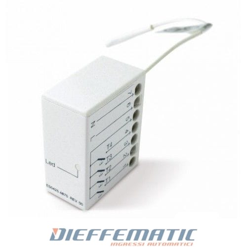 Trasmettitore Da Incasso A Batteria 4 Canali Nice Ttxb4