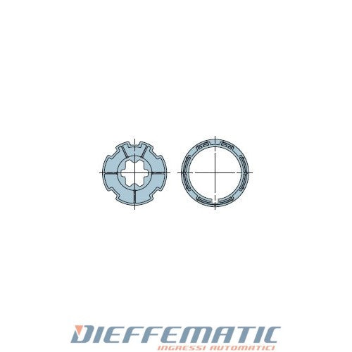 Nice 503.24500 Adattatore Neo Taglia Small Ø 35mm Zf45 Ruota