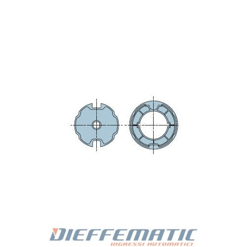 Nice 505.17300 Adattatore Neo Medium Ø 45mm Ogiva Inclinata