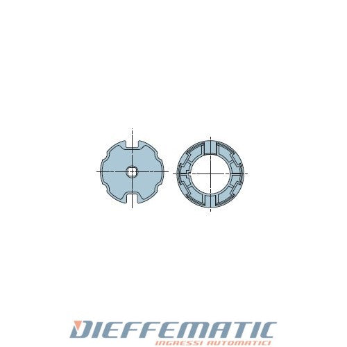 Nice 505.17800 Adattatore Neo Medium Ø 45mm Ogiva 78x(1÷1,5)