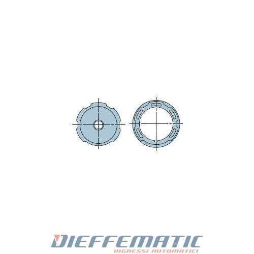 Nice 505.26500 Adattatore Neo Taglia Medium Ø 45mm Eckermann