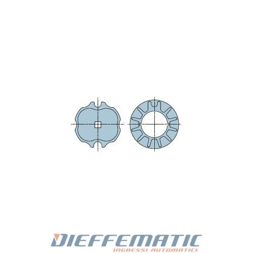 Nice 505.28500 Adattatore Neo Medium Ø 45mm Ogiva