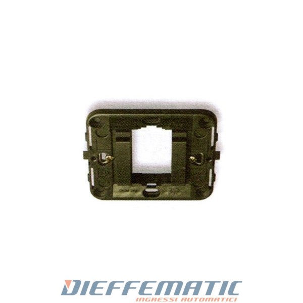 Nice 565.17080 Supporto Per Scatole Tonde Nero Automatismi