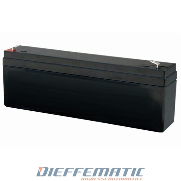 Nice B12v-c Batteria 12 V 2 Ah Per Centrali Di Comando Mindy