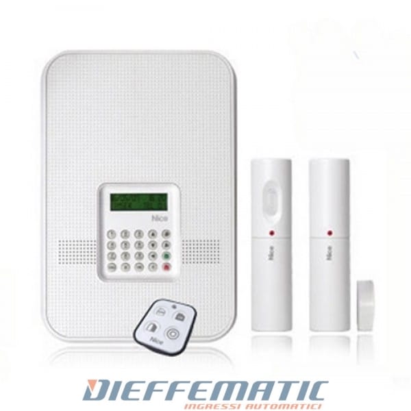 Radio alarm system installation kit with HSCU1G and PSTN