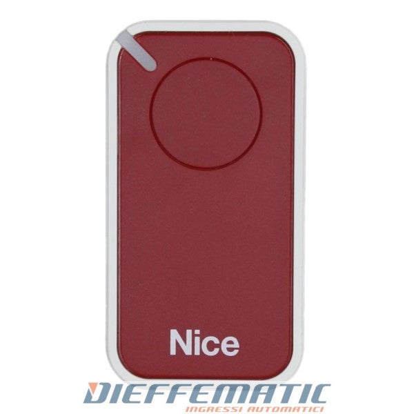 Nice Inti1r Trasmettitore 1 Canale 433,92 Mhz Colore Rosso