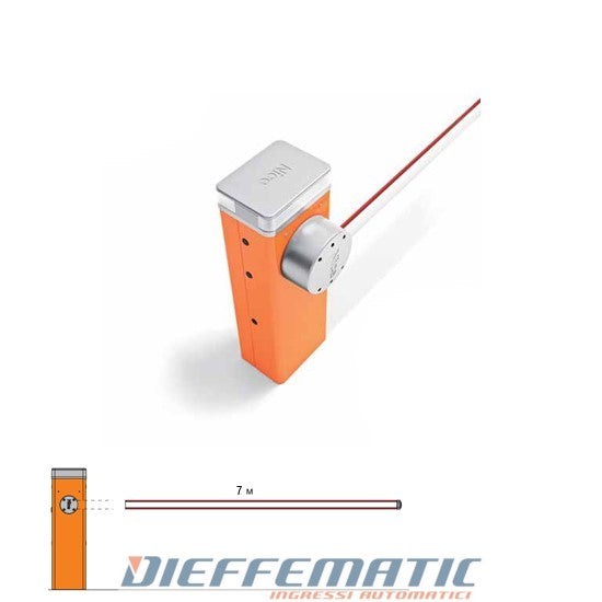 Sistema Alzabarriera Elettromeccanico Per Aste Di 7 M Nice